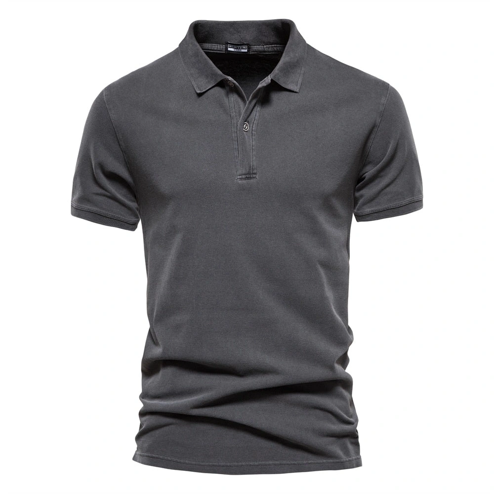 Camiseta Polo de Algodón 100% West Louis™: Comodidad Casual y Estilo Inigualable para Él.