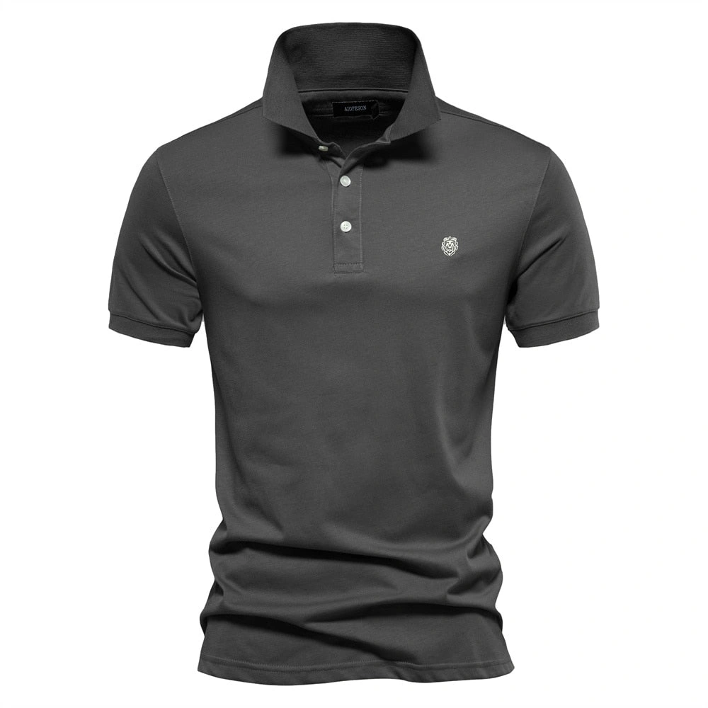 Polo bordada West Louis™: Algodón puro, elegancia atemporal. ¡Un clásico imprescindible!