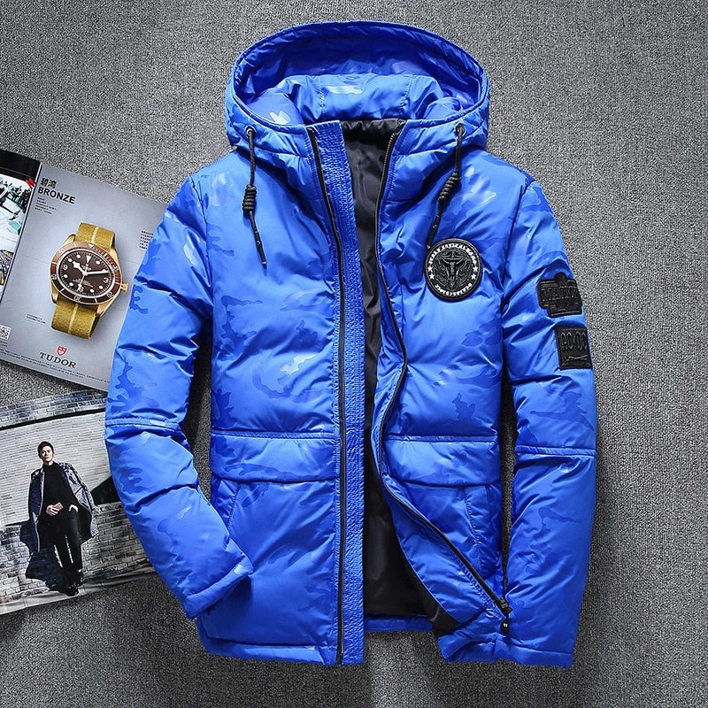 Parka West Louis™: El abrazo invernal, -20°C de calidez en blanco plumón de pato.